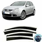 Vw Golf 5 Kromlu Cam Rüzgarlığı 2003-2010 arası Sunplex