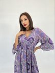Pomeya  7035 ELBİSE-MOR