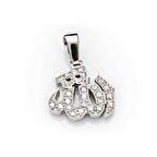 Harem Altın Allah Yazılı Bayan Kolye