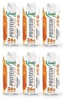 Pınar Protein Yer Fıstıklı Ve Muz Aromalı Laktozsuz Süt 500 Ml X 6 Adet