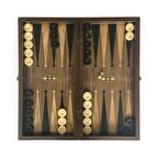 Eko El Yapımı Ahşap Tavla Ceviz Damasız