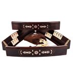 Sedef Kakmalı Oval Okey Takımı 4510