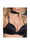 Kadın Siyah Boş Kap Desteksiz Sütyen 2150