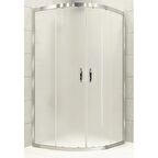 Durul Duşakabin Oval 5mm Buzlu Yükseklik 190 Cm