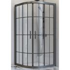 Durul Duşakabin Oval Siyah Çizgi 5mm Yükseklik 190 Cm