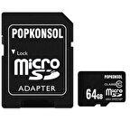 64 GB Mikro SD Hafıza Kartı Class 10 Yüksek Hızlı Mikro SD Kart High Speed Micro SD Card