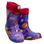 İÇİ TERMAL TÜYLÜ DIŞI LASTİK UZUN ÇİZME SU GEÇİRMEZ DAYANIKLI KAYMAZ TABAN (24-37 NUMARA)