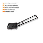 Portakap 200 kg Taşıma Kapasiteli, Siyah Katlanır Çek Çek