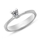 Harem Altın 0.22 Karat E Renk Tektaş Pırlanta Yüzük PR484