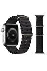 Apple Watch Uyumlu 6 7 8 Se Nike 42 44 45 46 Mm A Kalite Ocean Kordon Kayış Silikon Bileklik