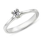 0.20 Karat G Renk Pırlanta Tektaş Yüzük PR79