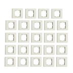 Ovivo Grano Beyaz Tekli Çerçeve 24'lü Paket