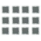 Ovivo Grano Füme Anahtar 12'li Paket Çerçevesiz (Mekanizma)