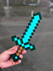 Minecraft 30 Cm Diamond Sword Elmas Kılıç Dekoratif Obje