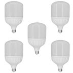 Chn 5'li Paket 50w Büyük Boy 6500K Beyaz Işık E27 Led Tasarruflu Ampül