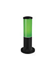 Huzur Elektrik Bollard Yeşil Set Üstü Direk 30cm Aydınlatma Armatürü 13402