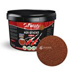 Artakua Koi Stick Premium Balık Yemi 1-2 MM Growth 3 KG (Kova)