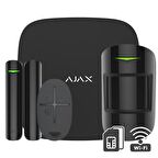 AJAX Hubkit Plus Kablosuz Alarm Seti Wifi / StarterKit Plus Seti Siyah