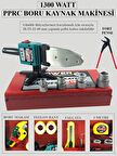 Profesyonel Kullanışlı  1300 Watt Pprc Büyük Boru Kaynak Makinesi Seti