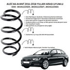 2011-2018 Audi A6 Avant İçin Standart Yay ST102003F - 2 Adet Ön Helezon Yay Takımı