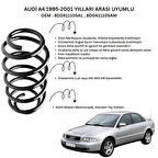 Ön Helezon Yay Takımı - 2 Adet Standart Yay ST102004F, Audi A4 (1995-2000) Uyumlu