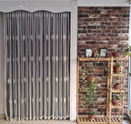 Desenli Beyaz Tül Perde 1/3 Sık Pileli Dikim