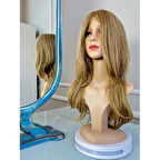 Kadınca Peruk Geliştirilmiş Vip Seri Açık Karamel Peruk Karamel PRK379
