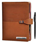 İSME ÖZEL TABA ORGANİZER AJANDA 2026 TARİHLİ GÜNLÜK AJANDA - İSME ÖZEL KALEM HEDİYELİ