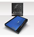 Kişiye Özel Kutulu 2026 Tarihli Ay model Mıknatıs Kilitli Lacivert Ajanda ve Kalem Seti