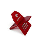 Cohiba Katlanır Puro Tutucu / Puro Sehpası Standı - Kırmızı