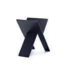 Parmida Katlanır Puro Tutucu / Puro Sehpası Standı - Siyah