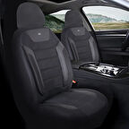 Tofaş Doğan SLX Araçlara Uyumlu Oto Koltuk Kılıfı Seti - Primier Serisi - Siyah