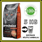 Pro choice Pro33 sterilised somonlu karidesli kısır kedi 5 kg açık mama 