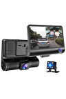 Geniş Ekranlı Full HD 1080P Kameralı Araç İçi Kayıt Cihazı- Geri Görüş Destekli