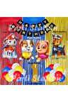 Paw Patrol Balon Set 1 Yaş Paw Petrol Marshall Chase Skye Rubble Doğum Günü Parti Folyo Balon Seti