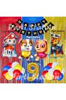Paw Patrol Balon Set 9 Yaş Paw Petrol Marshall Chase Skye Rubble Doğum Günü Parti Folyo Balon Seti