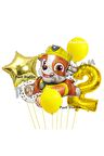 Paw Patrol Balon Set 2 Yaş Paw Petrol Rubble Doğum Günü Parti Folyo Balon Seti