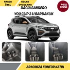 DACİA SANDERO YOU CLİP 2 Lİ BARDAKLIK