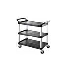 Empero EMP.PSV.03 Plastik Servis Arabası - 3 Katlı - Etrafı Açık