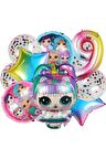 Lol Surprise 9 Yaş Balon Seti Lol Bebek Balon Seti Lol Doğum Günü Parti Seti
