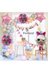 Lol Suprise 3 Yaş Balon Seti Lol Bebek Konsept Helyum Balon Set Diva Lol Bebek Doğum Günü Set