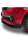 Honda Civic Serisi Fc5 (2015-2018) Sedan Ön Tampon Lip (plastik - Parlak Siyah)