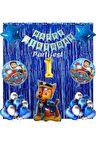 Paw Patrol Balon Seti Paw Petrol 1 Yaş Balon Seti Paw Patrol Doğum Günü Set Paw Patrol Chase