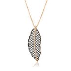 Gümüş Yaprak Kadın Kolye 