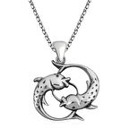 Gümüş Balık Kadın Kolye