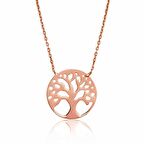Gümüş Hayat Ağacı Kadın Kolye