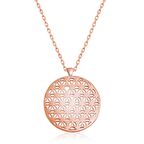 ​​Gümüş Yaşam Çiçeği Kolye