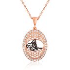 Harem Altın Osmanlı Tuğralı Bayan Kolye