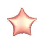 Rose Gold Yıldız Folyo Balon 45 cm - Bebek Çocuk Parti Kutlama
