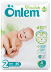 Önlem Botanika Bebek Bezi İkili Jumbo Paket Mini 60 Adet (3 - 6 kg)